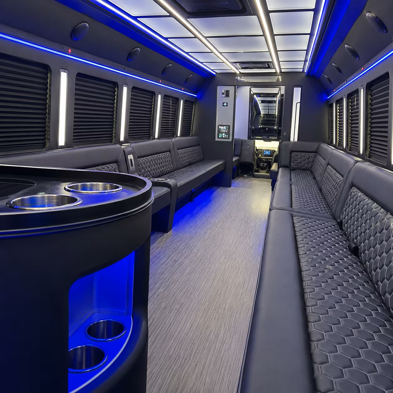 affordable portland prom party bus prices split across your group