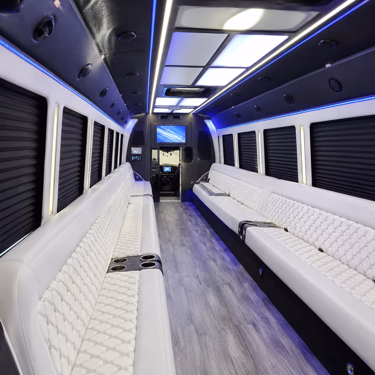 portland corporate retreat shuttle bus rentals